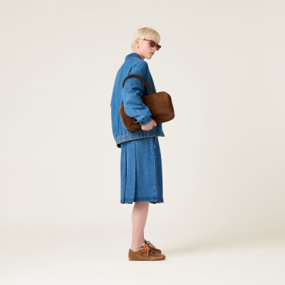 MIU MIU SUEDE BEAU BAG