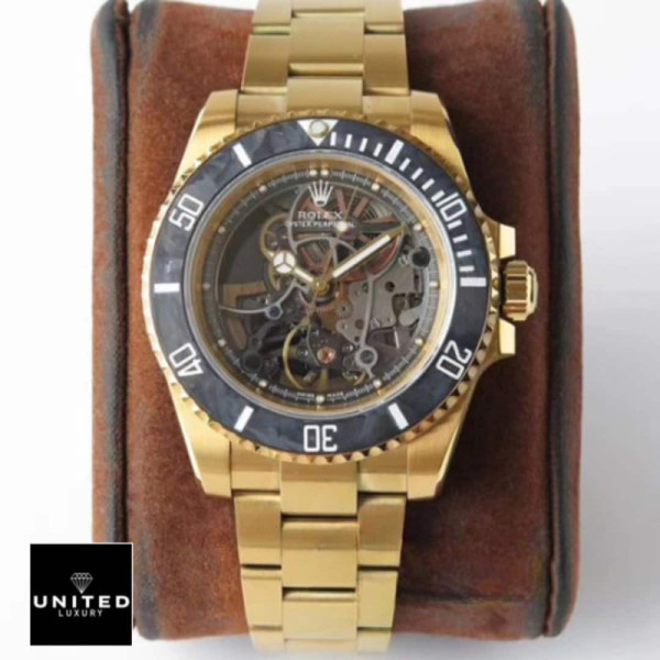 Rolex Oyster Skeleton Gold 114200 Replica