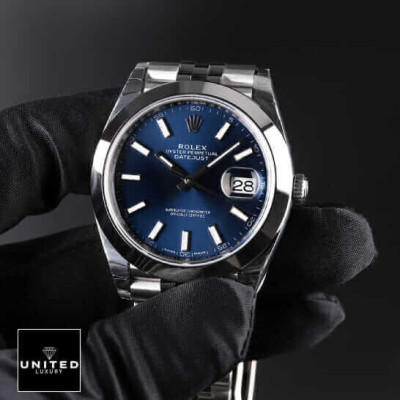 Rolex Datejust 126300 Steel Blue Dial Replica