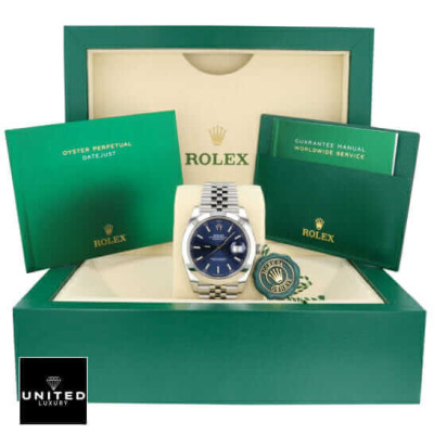 Rolex Datejust 126300 Steel Blue Dial Replica
