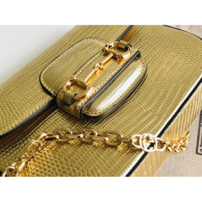 Gucci 1955 Horsebit Shoulder Bag-20.6*14.4*5.1CM