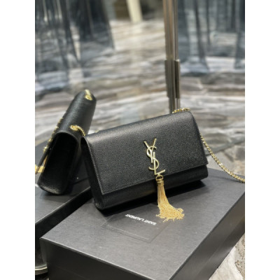 YSL Medium Kate Bags-Caviar-24*14.5*5.5CM