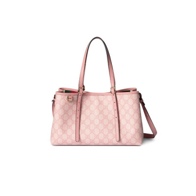 GUCCI GG EMBLEM MEDIUM TOTE BAG 815214 (30*18*11cm)