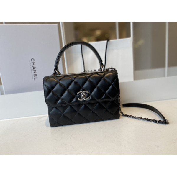 Ch@nel Trendy CC-Ancient Silver-25*17*12CM