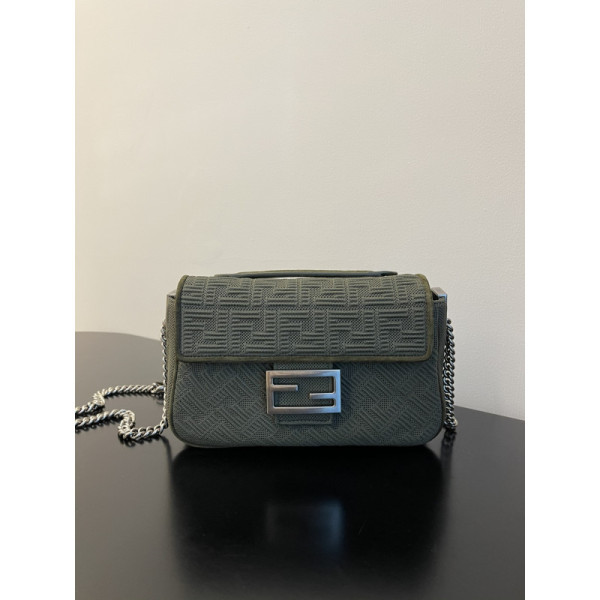FendI Medium Lconic Baguette Bag-24x7x14.5CM