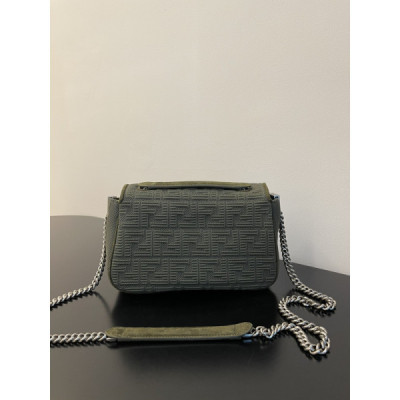 FendI Medium Lconic Baguette Bag-24x7x14.5CM