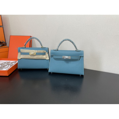 Hermes Kelly-Gold&Silver Hardware-19CM