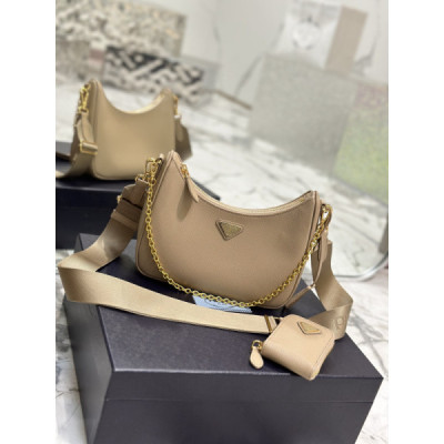 Prada Nylon Hobo Bag-BH204 -23*17*6.5CM