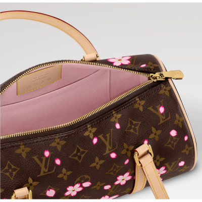 LOUIS VUITTON MURAKAMI LV X TAKASHI MURAKAMI PAPILLON CHERRY BLOSSOM M13097 (27*13*11cm)