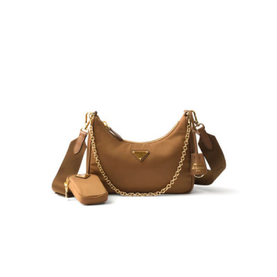 PRADA RE-EDITION 2005 RE-NYLON BAG 1BH204 (22*18*6cm)